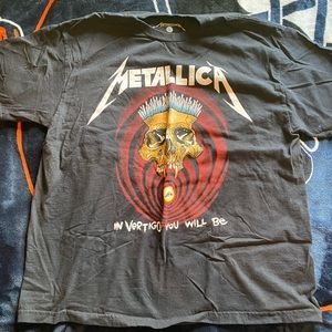 Metallica Large Size Graphic Tee